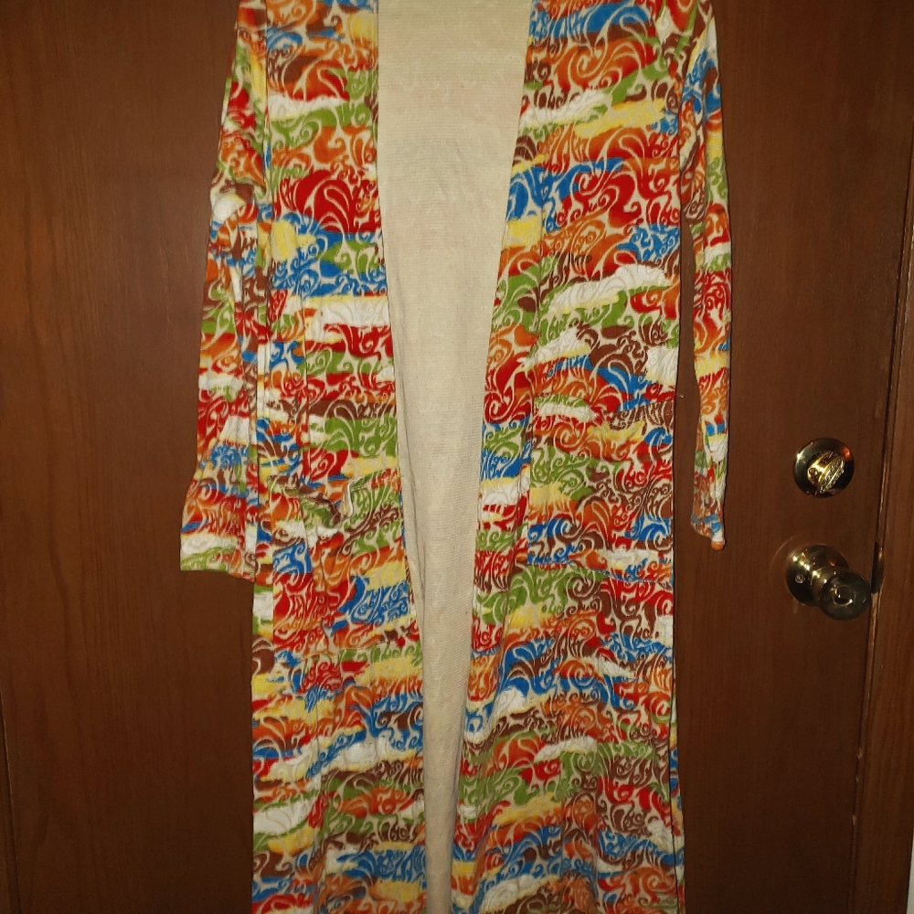 HTF Lularoe Sarah size small Boho Hippie